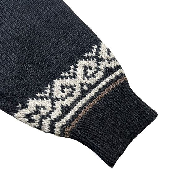 Dale of Norway Nagano Wool Sweater Men’s Small Wool Nordic Pattern Norway Knit - Picture 12 of 15
